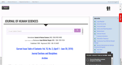 Desktop Screenshot of j-humansciences.com