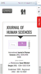 Mobile Screenshot of j-humansciences.com